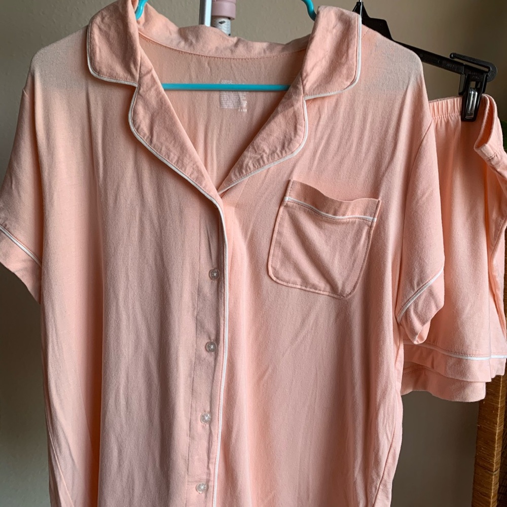 Pink pajama set
